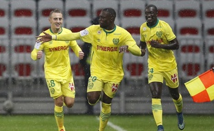 Jules Iloki heureux après son ouverture du score à Nice.