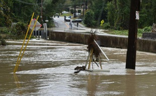 Inondations à Columbia, le 5 octobre 2015 en Caroline du Sud