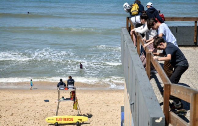 Nouvelle-Aquitaine : Nouvelle alerte maximale pour risque de baïnes sur le littoral