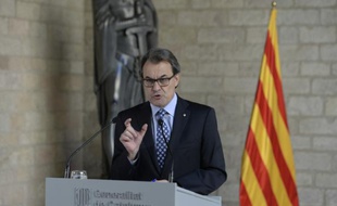 Artur Mas, trésorier du parti du président catalan, à Barcelone le 15 octobre 2015