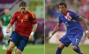 L'Espagne et la Croatie, qui s'affrontent lundi à Gdansk (20h45, 18h45 GMT) pour la 3e et dernière journée du groupe C, ont les meilleures cartes pour atteindre les quarts de l'Euro-2012 face à une Italie terrorisée à l'idée d'un arrangement entre les deux formations.