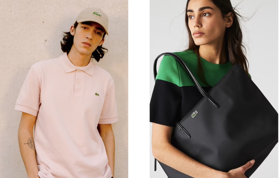 Lacoste nouvelle online collection