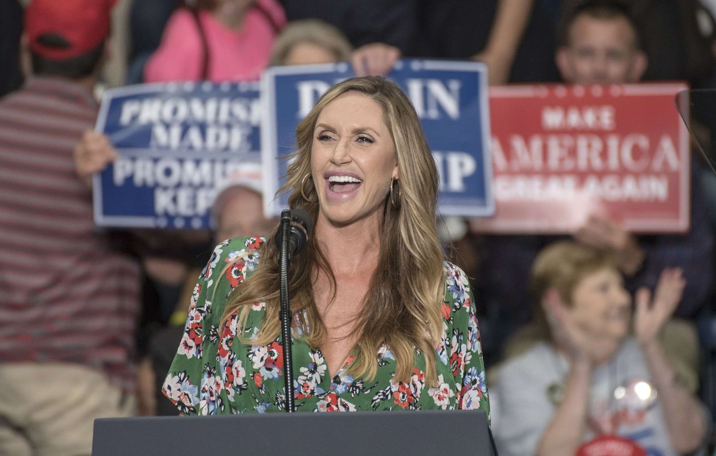 Lara Trump, 34 ans, est mariée au fils du président des Etatq-Unis, Eric.