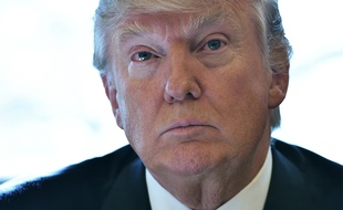 US President Donald Trump speaks following a meeting with Intel CEO Brian Krzanich in the Oval Office of the White House on February 8, 2017 in Washington, DC.