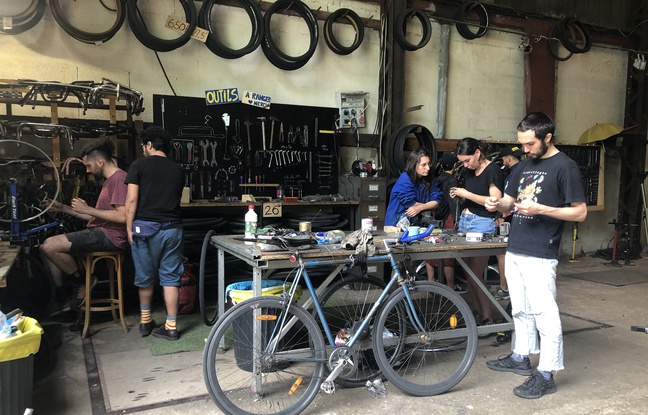 Journée mondiale du vélo : A Nantes, les ateliers d'autoréparation en pleine ascension