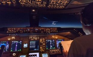 Illustration d'un cockpit