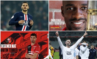Icardi, Kakuta, Terrier et Alvaro ont animé la première partie de mercato en France.