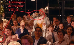 Dans le film «Le sens de la fête», le traiteur a ses petits stratagèmes pour couper la faim des invités.