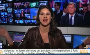 Appoline de Malherbe sur la chaîne BFM TV, le 1er mai 2016.
