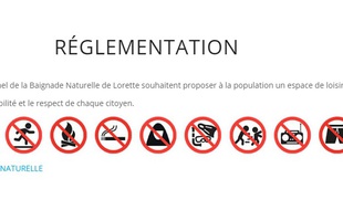 Le réglement du site du plan de Lorette, dans la Loire, interdit l'accès aux femmes voilées