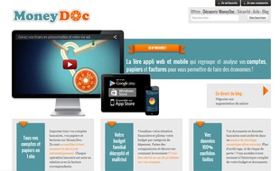 Moneydoc organise vos différentes factures et fait vos comptes.