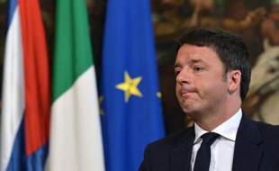 Le Premier ministre italien Matteo Renzi, le 10 mai 2015 à Rome