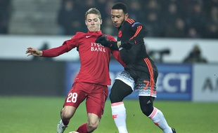 Manchester United s'est fait rouler dessus par Midtjylland, en 16e aller de Ligue Europa.