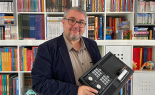 David Hecq, alias Gunhed, l'ex maire passionné de jeux vidéo.