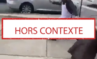 La vidéo filmée dans le Bronx et sortie de son contexte.