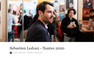 Capture d'écran de la page Facebook Ledoux Nantes 2020