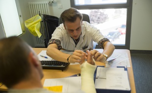 Illustration d'un médecin.