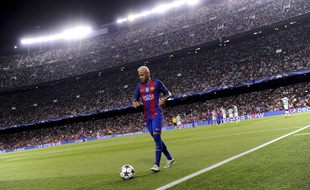 Neymar, au Camp Nou