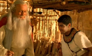 Claude Rich et Jamel Debbouze dans «Astérix et Obélix : Mission Cléopâtre»
