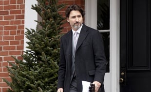 Le Premier ministre canadien Justin Trudeau à Ottawa, le 8 mai 2020.