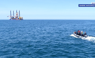 Une pollution a été constatée sur le projet éolien de la baie de Saint-Brieuc.
