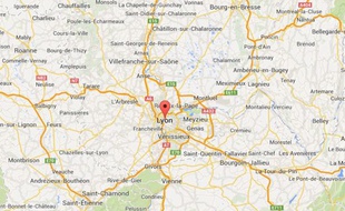 google map de Lyon