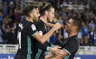 Le Real Madrid face à la Real Sociedad