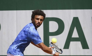 Maxime Hamou, le 27 mai 2017 à Roland-Garros.