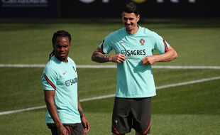José Fonte et Renato Sacnhes sous les couleurs du Portugal