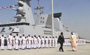 Sarkozy a inauguré la base hier.