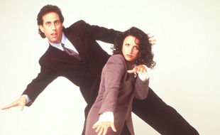 Jerry Seinfeld et Julia Louis-Dreyfus.