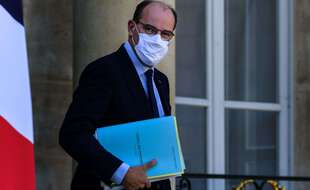Jean Castex à l'Elysée, le 22 septembre.