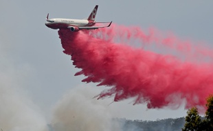Un l'équivalent d'un Canadair en Australie, fin novembre.