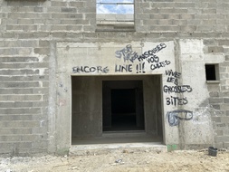 La mosquée est en construction depuis l'été 2020.