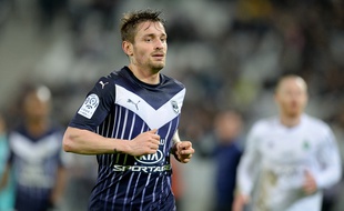 Mathieu Debuchy, le latéral droit des Girondins de Bordeaux le 7 février 2016 face à Saint-Etienne.