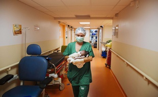 La fillette a été hospitalisée (photo d'illustration).