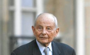 Jacques Servier, PDG du groupe.