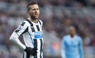Yohan Cabaye sous le maillot de Newcastle, le 12 janvier 2014