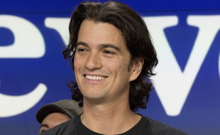 Le fondateur de WeWork, Adam Neumann, le 16 janvier 2018.