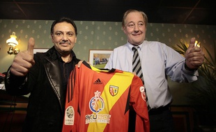 Hafiz Mammadov et Gervais Martel en novembre 2013