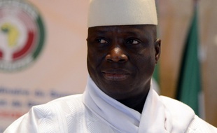 Le président gambien Yahya Jammeh