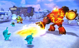 "Skylanders Giants", un jeu vidéo pour les enfants avec des figurines