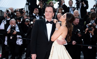 Le réalisateur Quentin Tarantino et son épouse, Daniela Pick, au 72e Festival de Cannes