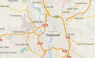 Localisation de Saint-Geniès-Bellevue, dans la banlieue nord de Toulouse.
