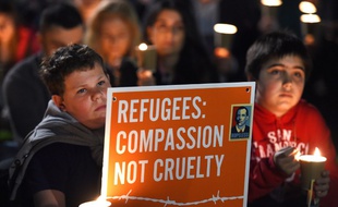 Manifestation d'Australien en faveur de l'accueil des réfugiés à Sydney, le 7 septembre 2015.