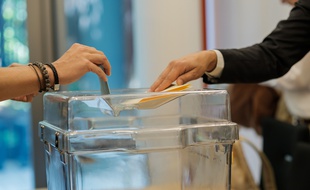 Un vote, illustration