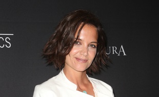 L'actrice Katie Holmes à la première de The Wife à Los Angeles