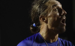 Alexandre Dolgopolov, ici lors du Tournoi de Rio de Janeiro, le 24 février 2017.