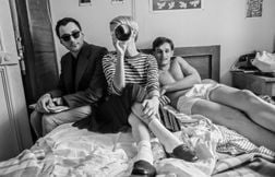 Jean-Luc Godard en majesté dans le film « Nouvelle Vague »