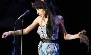 Amy Winehouse, au festival «Rock in Rio», à Lisbonne (Portugal), le 30 mai 2008.
